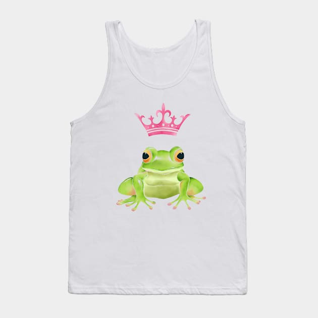 Frog prince Tank Top by watermelonium